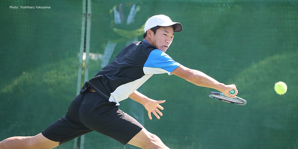 【2017/10/26】18歳の羽澤慎治がシングルス準々決勝進出